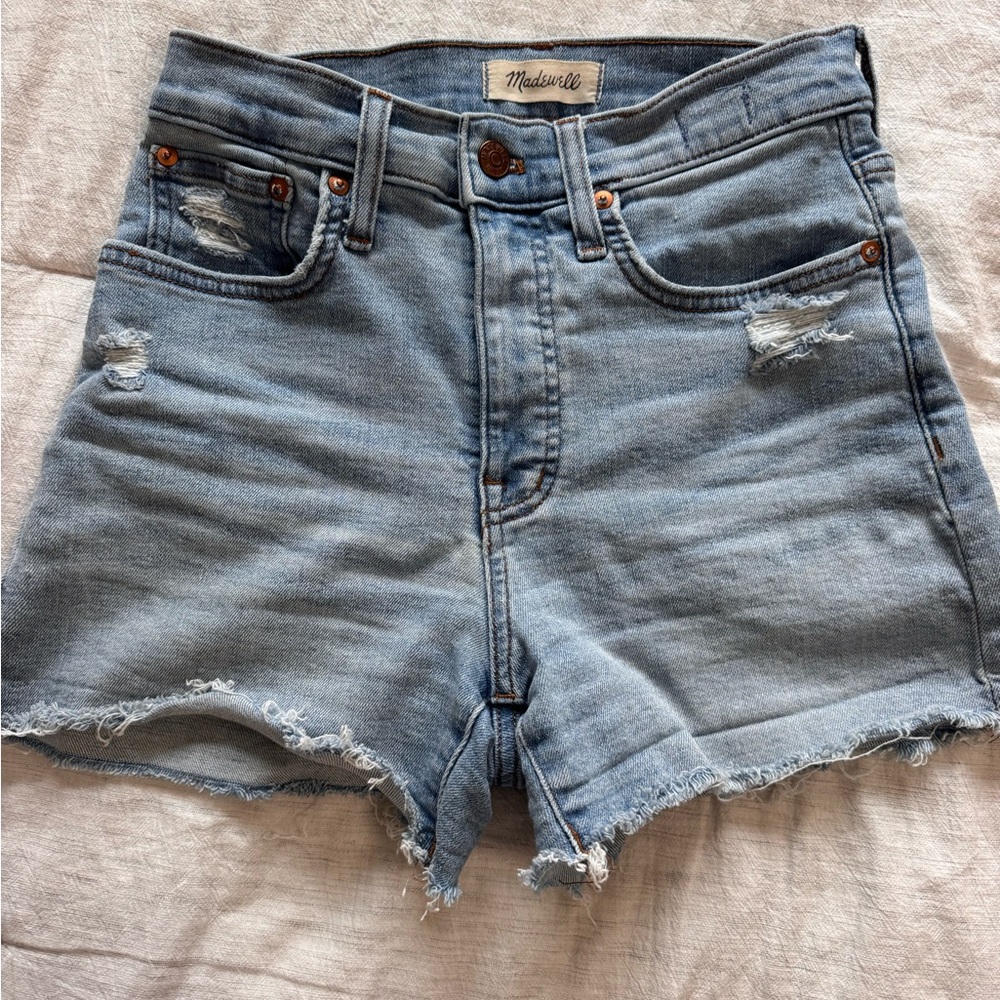 Madewell Women's High Rise Denim Shorts